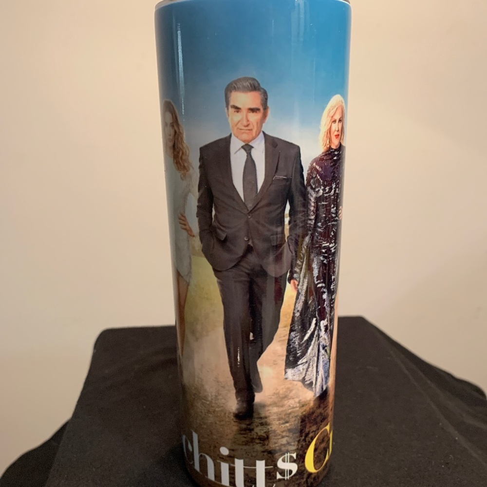 Schitts Creek travel mug.